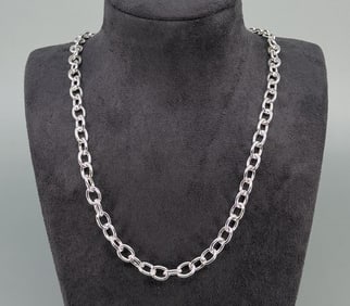 Sterling Silver Chain Necklace