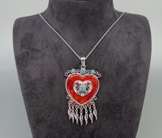 Bella Luce Southwest Style Sterling Necklace