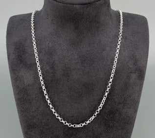 Sterling Silver Chain Necklace