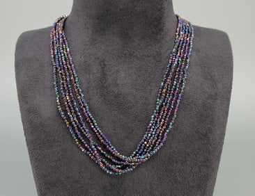 Iridescent Spinel Necklace