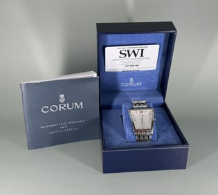 Corum Trapeze Stainless Steel Watch