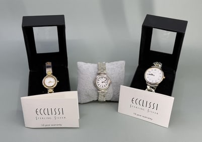 Ecclissi Sterling Silver Watches