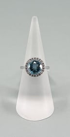 Sterling Silver London Blue Topaz Ring
