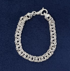 Sterling Silver Chain Link Bracelet