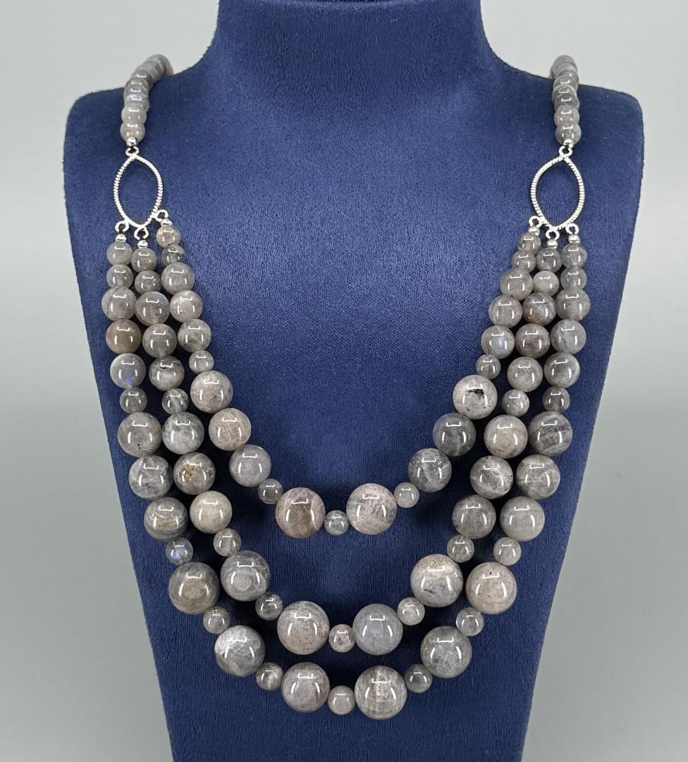 Astrid and Miyu Labradorite Necklace (1 of 4)