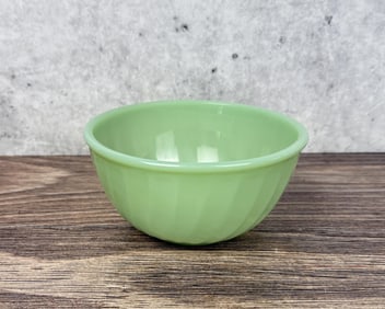 Fire King Ware Jadeite Glass Mixing Bowl