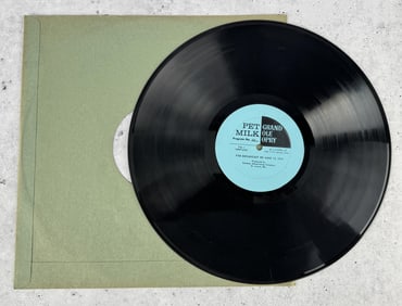 Pet Milk Grand Ole Opry Broadcast Vinyl Record