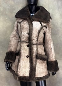 Vintage Ardney Shearling Marlboro Man Jacket