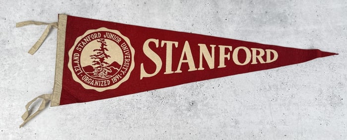 Leland Stanford Junior University Pennant