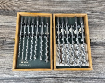 1960s Irwin Auger Bit Set