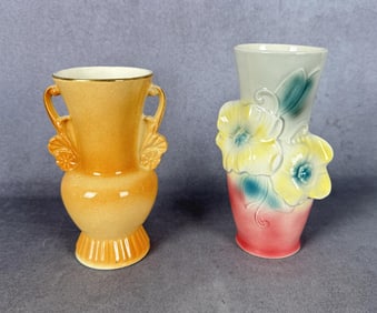 Royal Copley Pottery Vases
