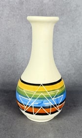 Red Elk Sioux Indian Pottery Vase