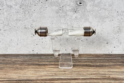 Sterling Silver Hourglass Timer