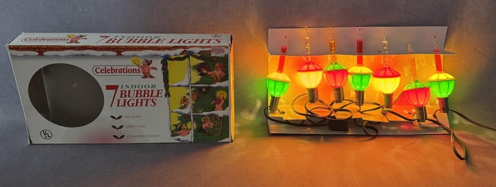 Vintage Celebrations Christmas Bubble Lights