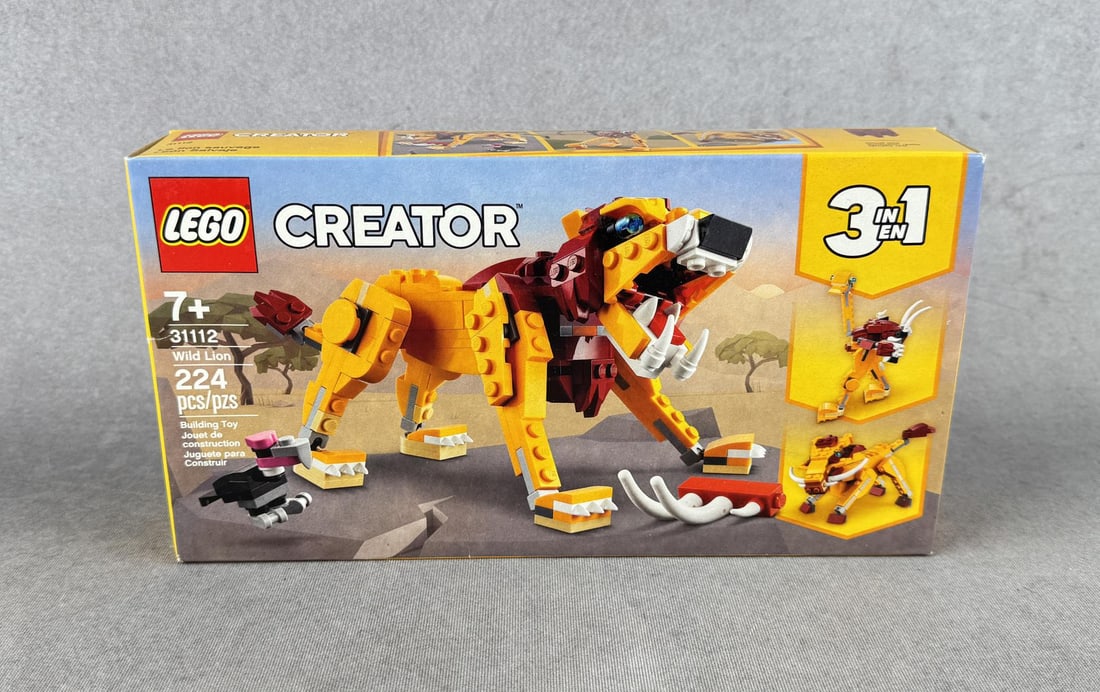 Lego Creator 31112 Wild Lion: New in box