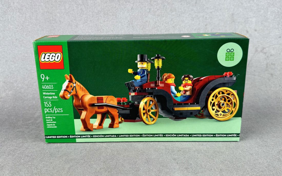 Lego 40603 Wintertime Carriage Ride: New in sealed box.