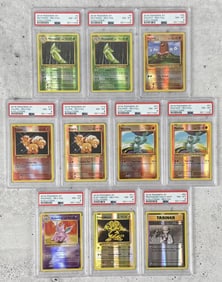 Group Of PSA Graded Pokemon Cards