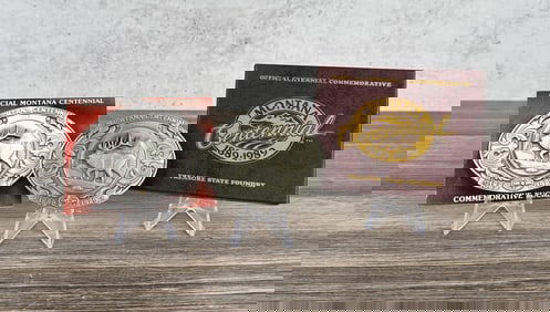 Montana Centennial Limited Edition Belt Buckle