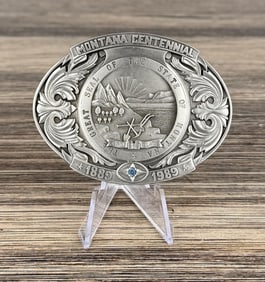 Montana Centennial Limited Edition Belt Buckle