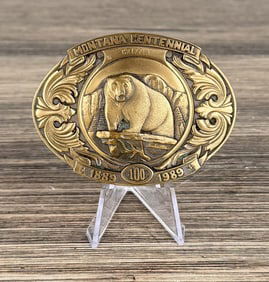 Montana Centennial Limited Edition Belt Buckle