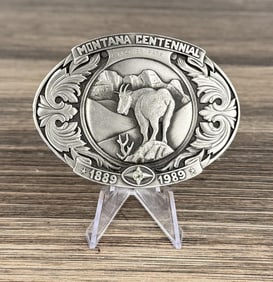 Montana Centennial Limited Edition Belt Buckle