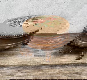 Victorian Spittoon Footstool