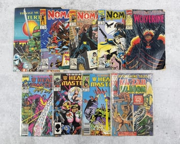 Collection Of Marvel Comic Books