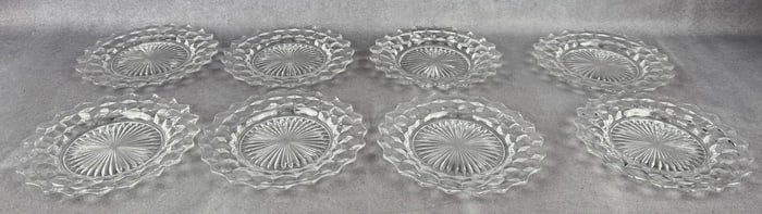 Group Of Fostoria American Salad Plates