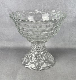 Fostoria American 2 Piece Punch Bowl
