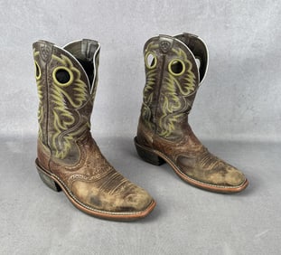 Ariat Roughstock Leather Cowboy Boots