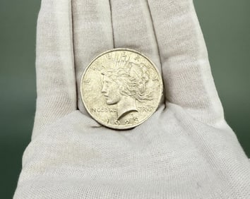 1923 Silver Peace Dollar