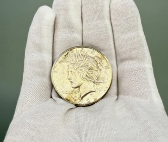 1923 S Silver Peace Dollar