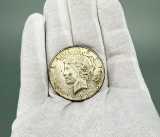 1923 D Silver Peace Dollar