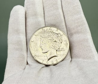 1923 D Silver Peace Dollar