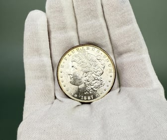 1887 P Morgan Silver Dollar