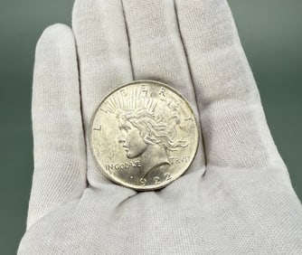 1922 P Silver Peace Dollar