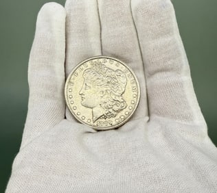 1889 P Morgan Silver Dollar