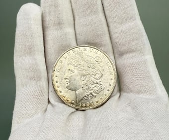 1897 P Morgan Silver Dollar