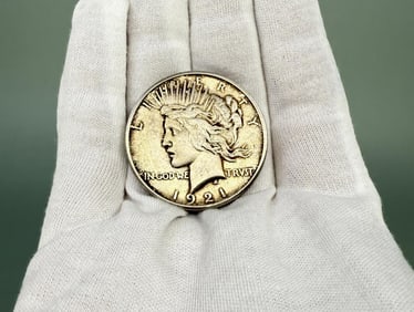 1921 Silver Peace Dollar