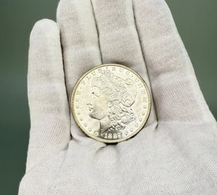 1887 P Morgan Silver Dollar