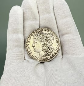 1881 O Morgan Silver Dollar