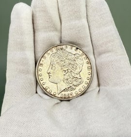 1897 P Morgan Silver Dollar