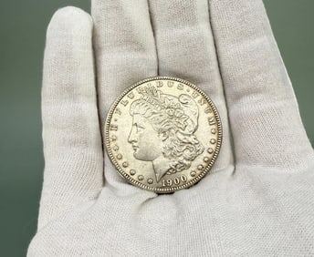 1900 P Morgan Silver Dollar