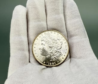 1887 P Morgan Silver Dollar