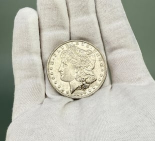 1890 P Morgan Silver Dollar