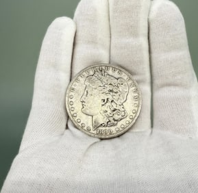1890 P Morgan Silver Dollar
