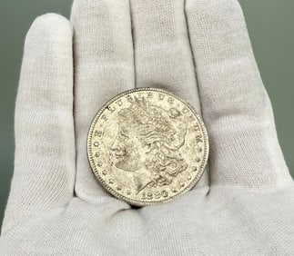 1880 O Morgan Silver Dollar