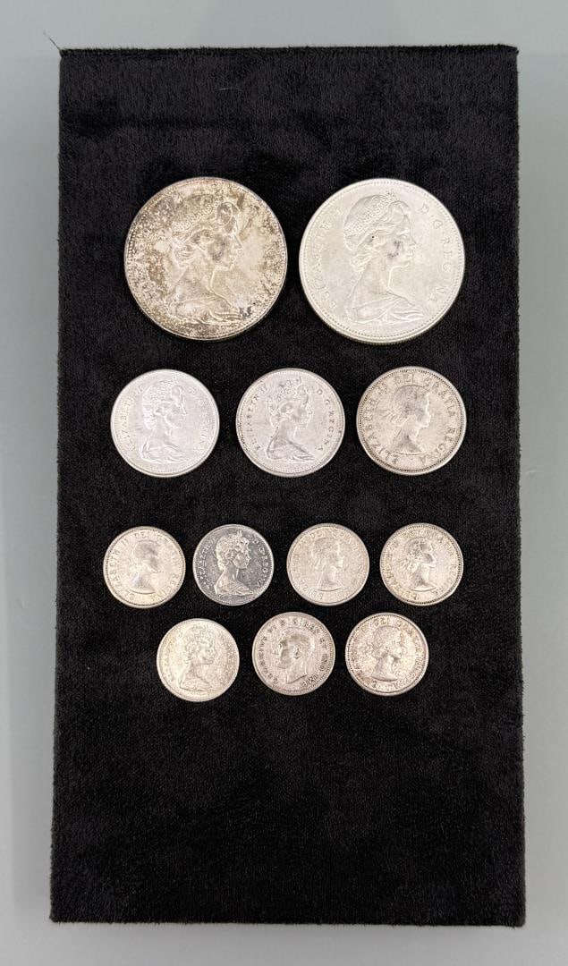Collection of Silver Canadian Coins (1 of 3)