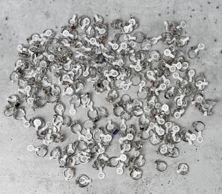 Large Lot Of Costume Jewelry Rings
