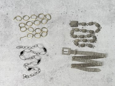 Group Of Fashion Belts